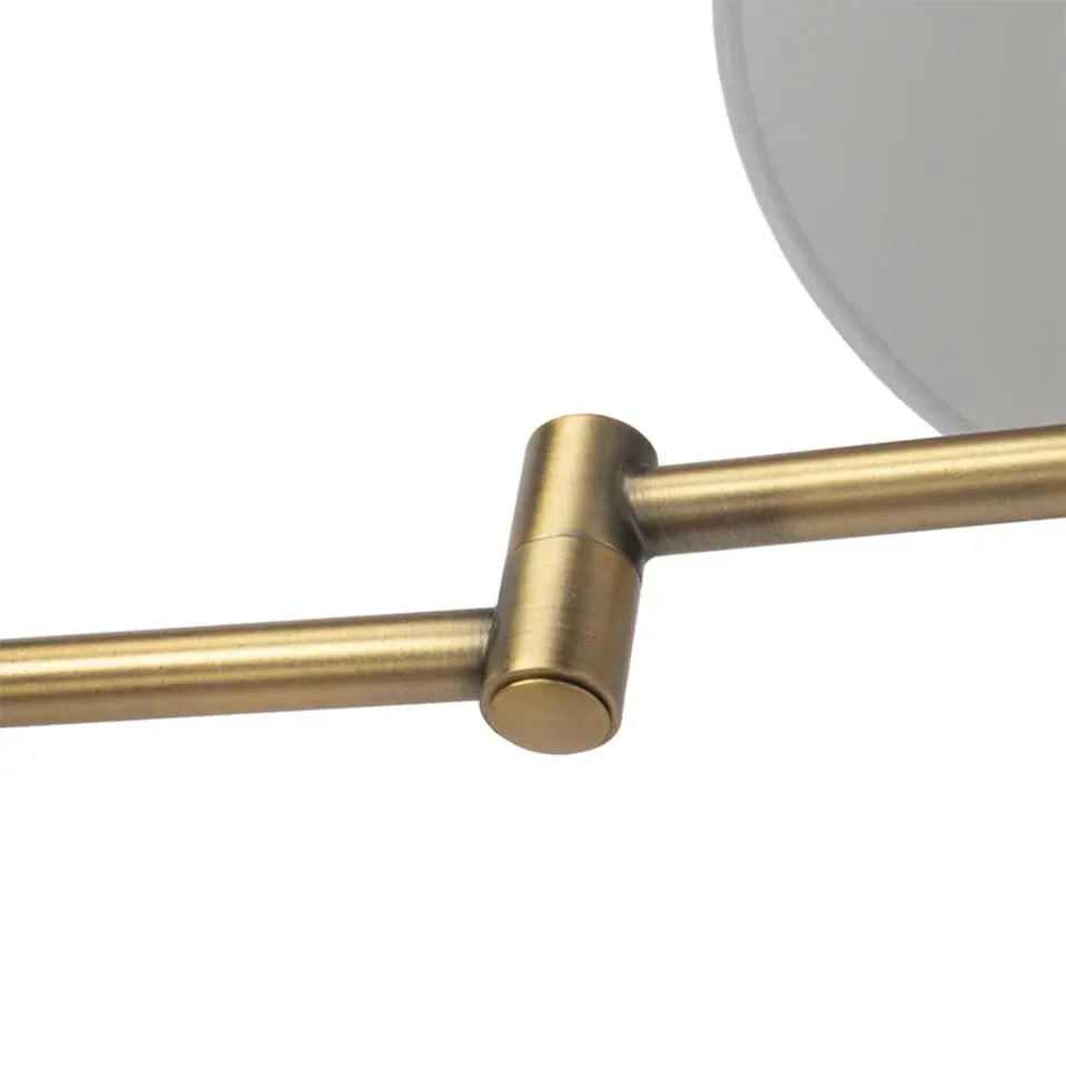 Qazqa wandlampen ladas bruin e27