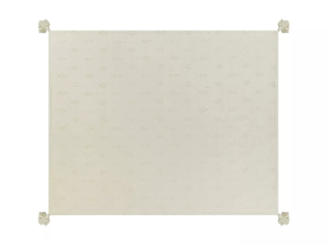 Couvre-lits KAZY Coton 150 x 200 cm Beige
