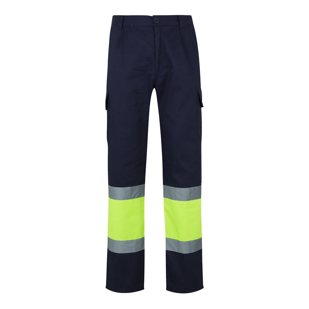 Velilla 36054 - Pantalon bicolore en sergé multipoches (210g/m²), en coton (20%) et polyester (80%)