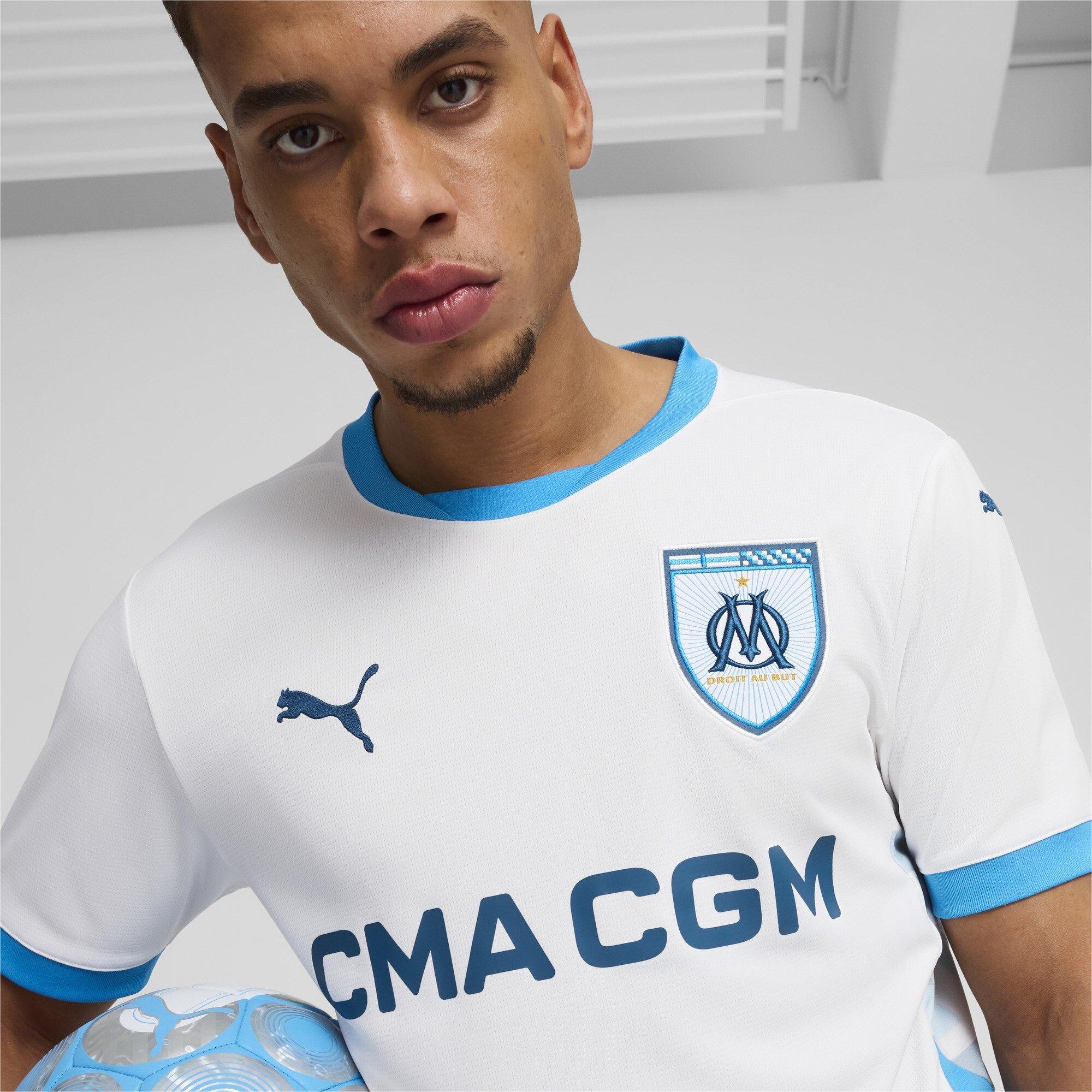 Puma Olympique De Marseille Home Shirt 2024 2025 Adults