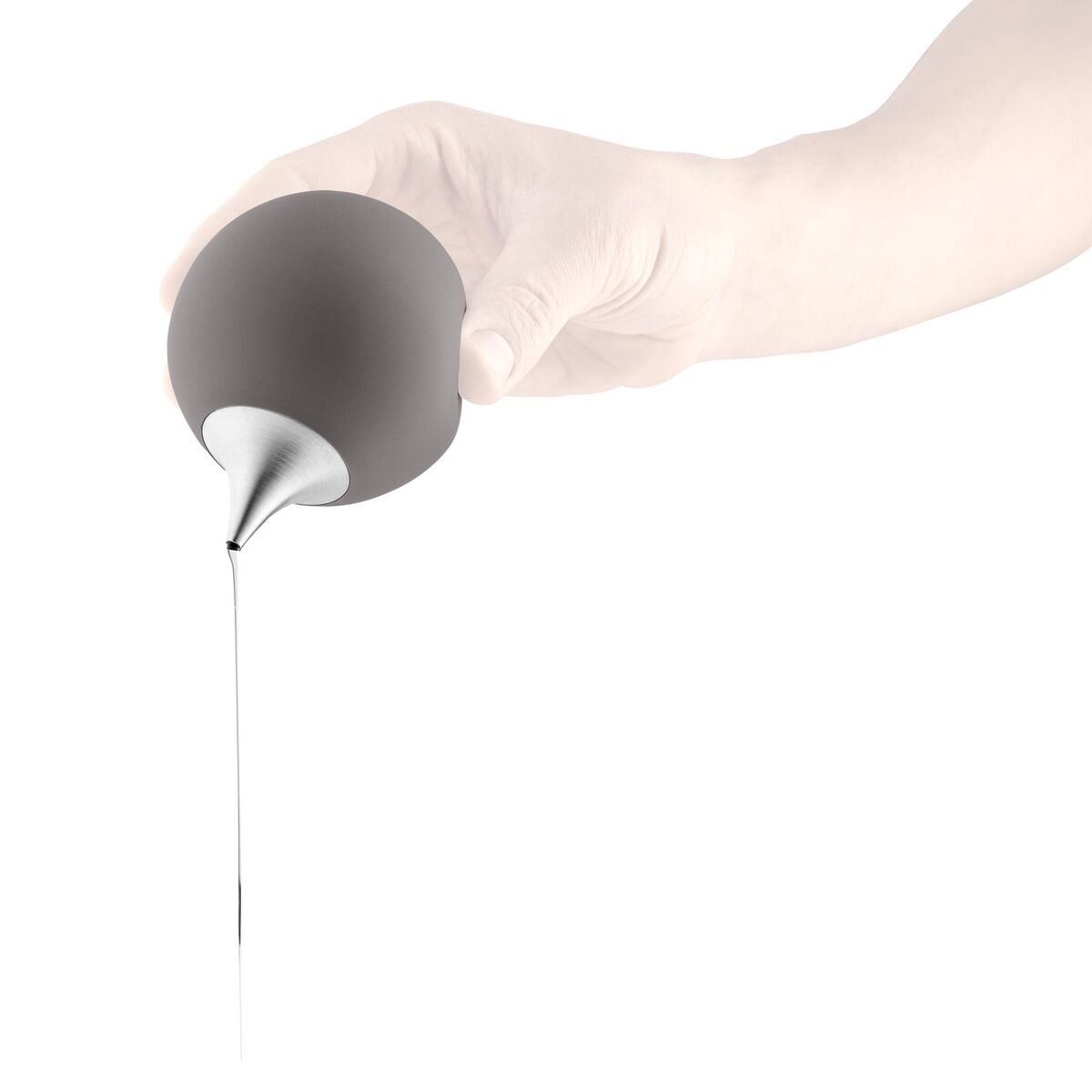 Såpedispenser 8 cm, Elefantgrå