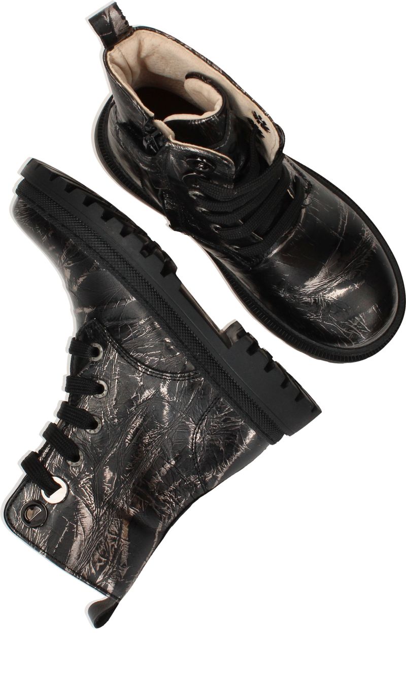 Shoesme New Tank Veterschoenen Zwart Meisjes