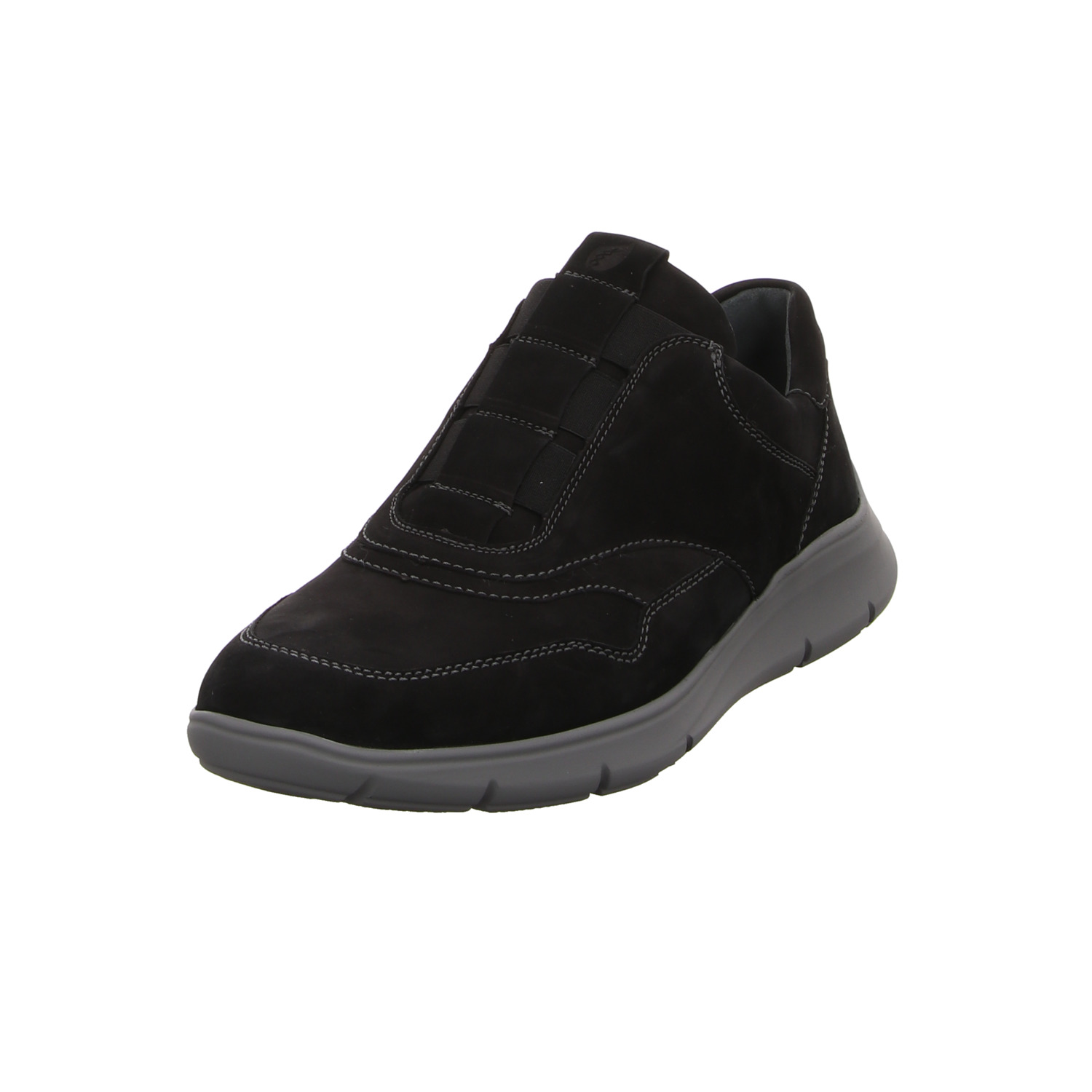 Waldläufer Slipper schwarz