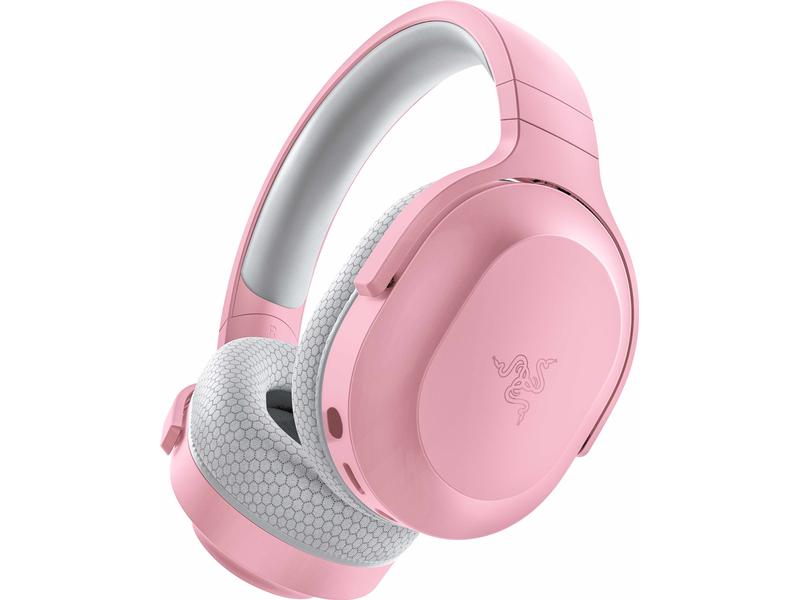 Razer Headset Barracuda X [2022] Quartz Kabelloses Multiplattform-Gaming-Headset für PC, Konsolen und mobile Geräte