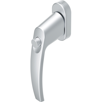 Abus raamboom aluminium met drukknop
