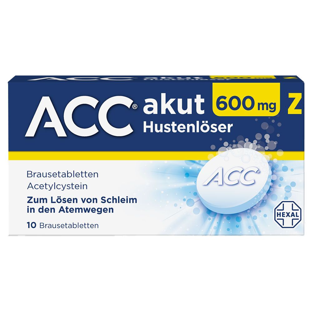 ACC® akut 600 mg Z Hustenlöser - Jetzt 20% Rabatt mit dem Code 