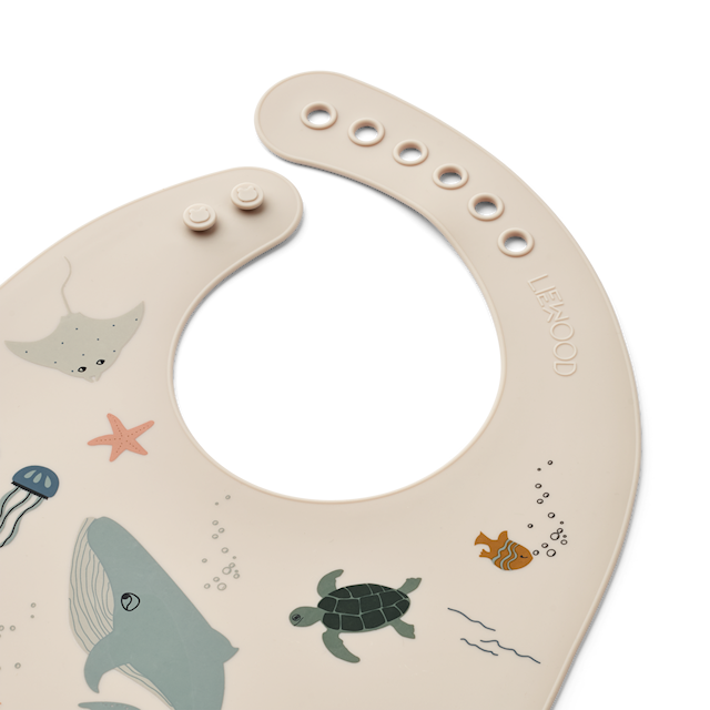 Tilda Bib Sea creature/Sandy 2-Pack Liewood
