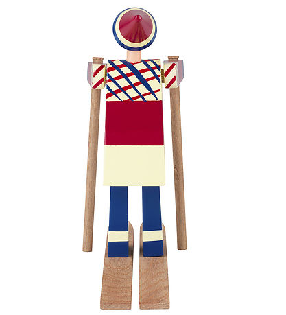 Kay Bojsen Holzfigure - Skifahrerin Datti - Mädchen 15,5 cm - Bl