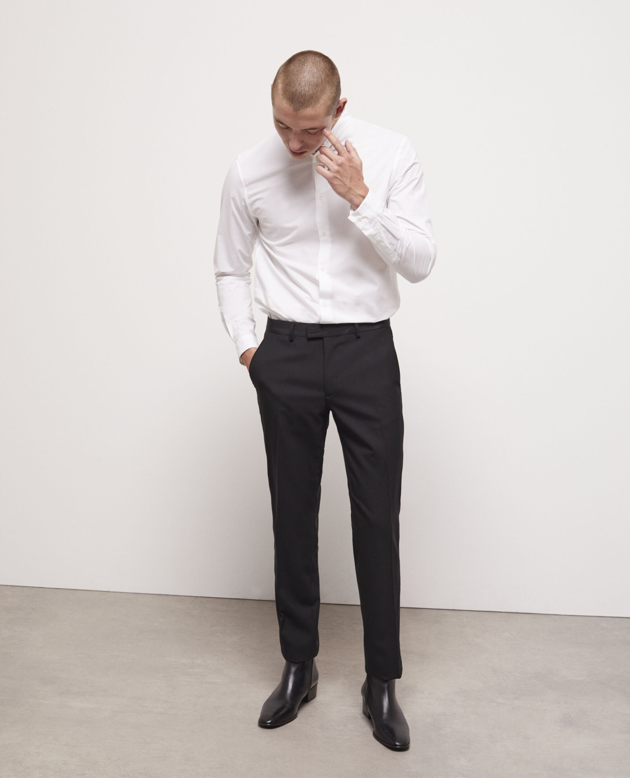 Pantalon de costume noir