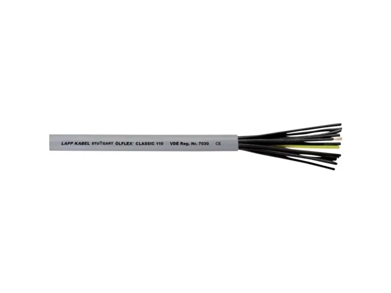 LAPP ÖLFLEX® CLASSIC 110 Styreledning 7 G 1.5 mm² Grå 1119307/50 50 m