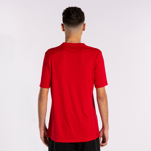 Camiseta Joma Inter II de manga curta vermelha
