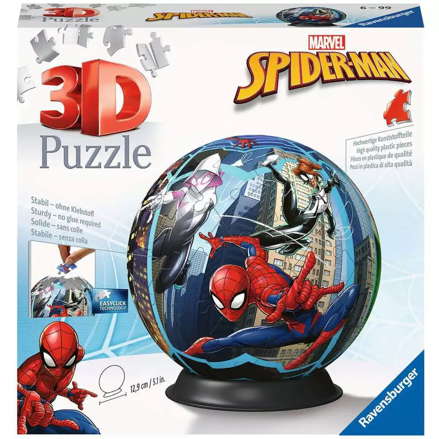 Ravensburger Puzzle-Ball Spiderman bunt