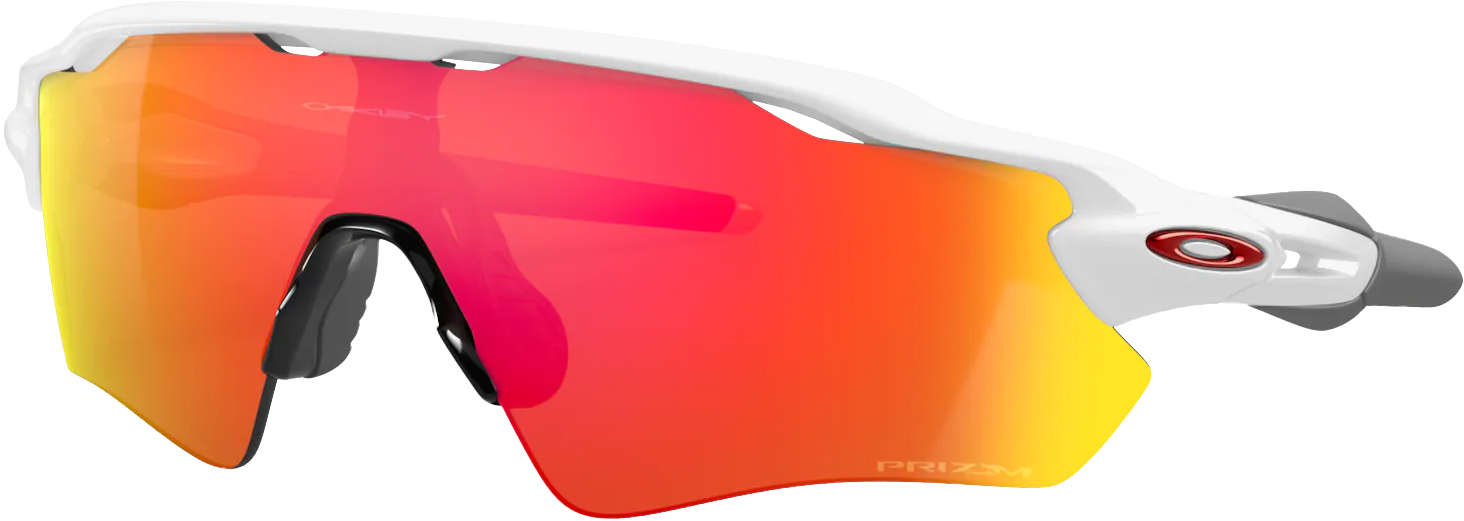 Radar EV Path 7238/Polished White w/Prizm Ruby