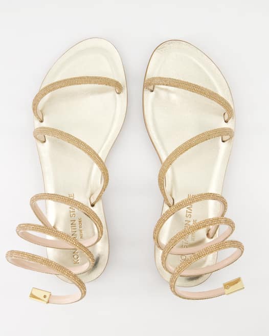 Konstantin Starke SS2339 Pantoletten in Gold