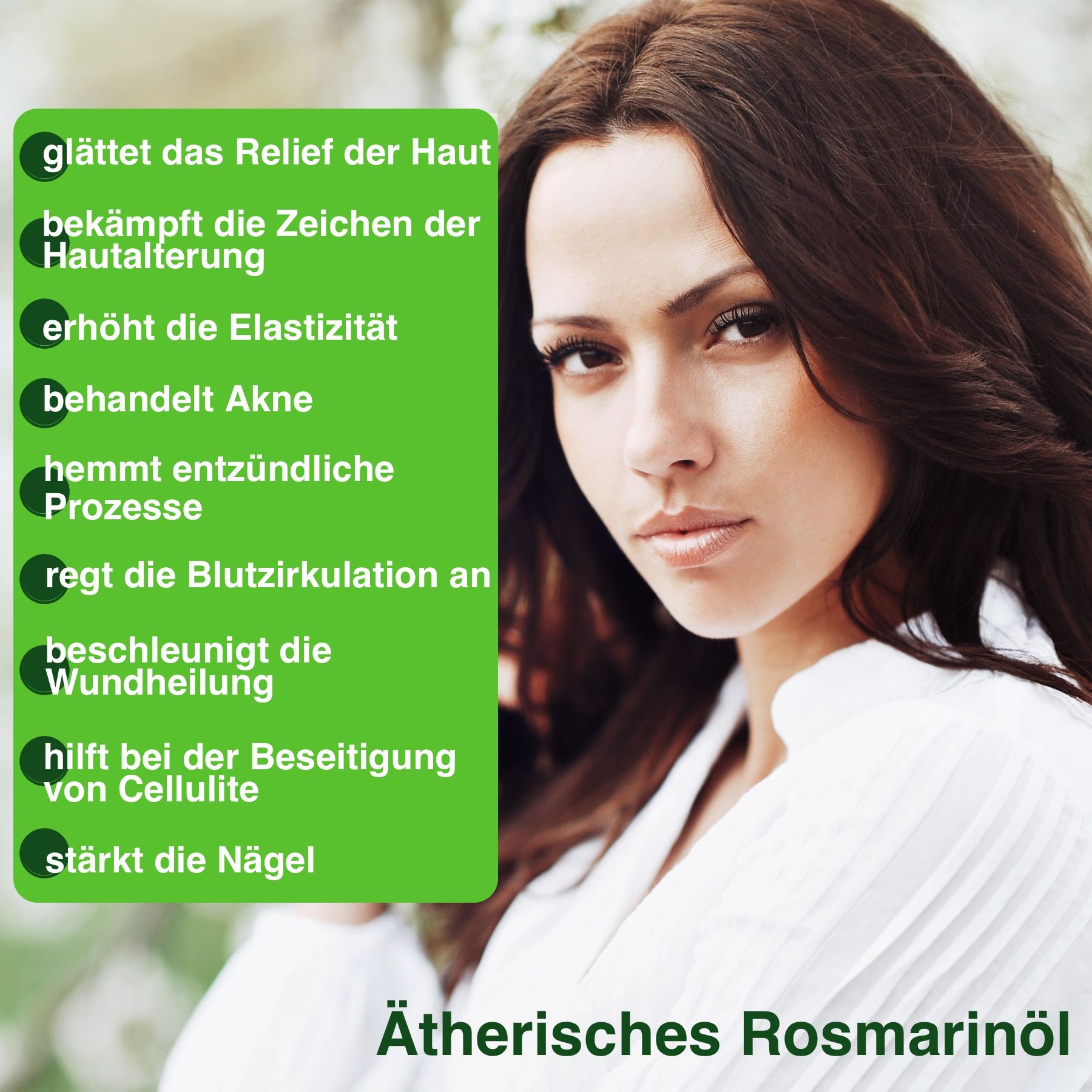 ALIVER Rosmarinöl Ätherisches Öl Haaröl für Haarpflege und Haarwachtstum