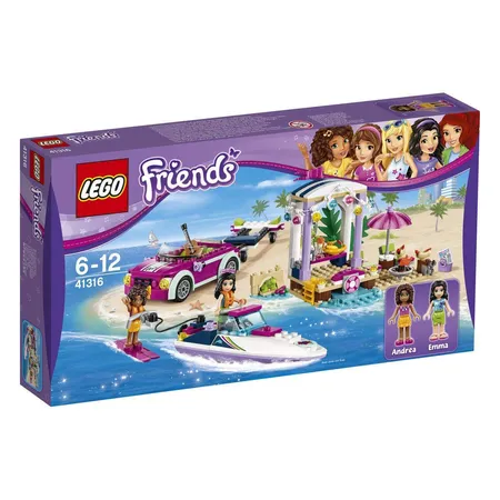 LEGO® Friends 41316 Andreas Rennboot-Transporter