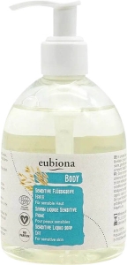 Eubiona Flüssigseife Hafer Sensitive, 300 ml