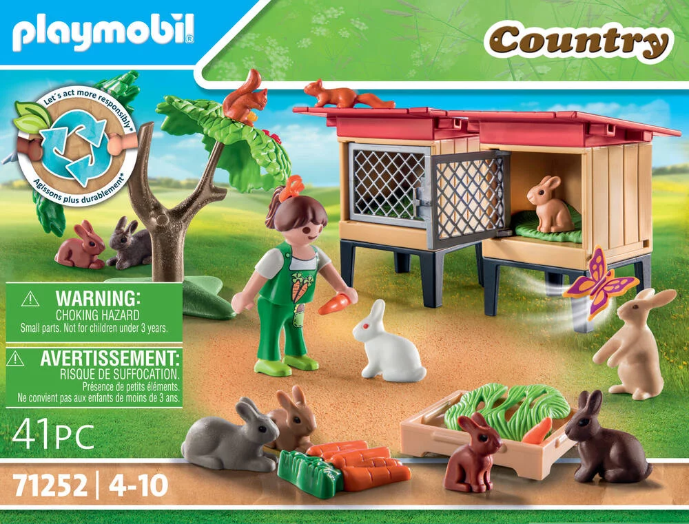 COUNTRY - ENFANT ET LAPINS - 71252