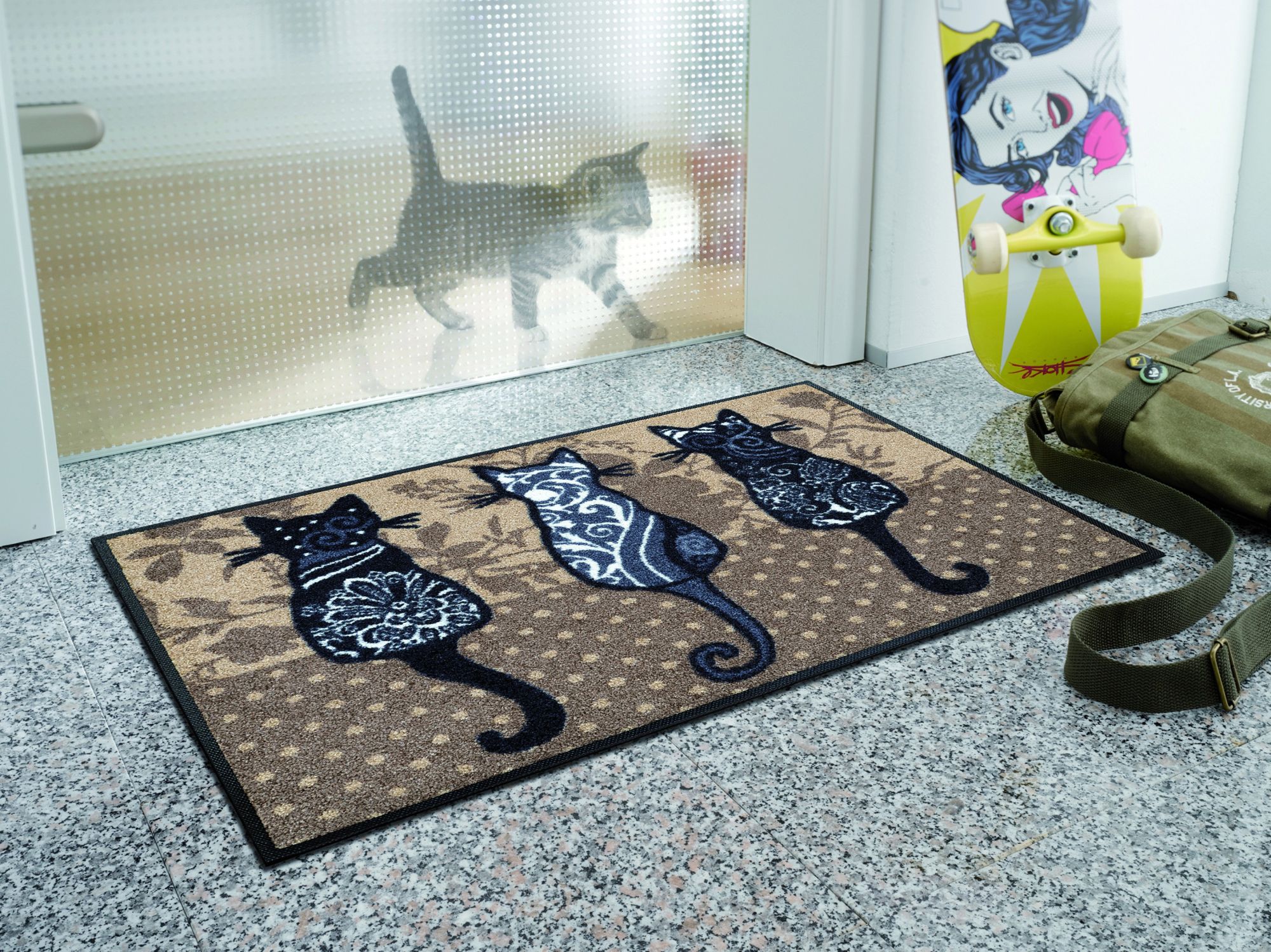 Fußmatte Katzenbande