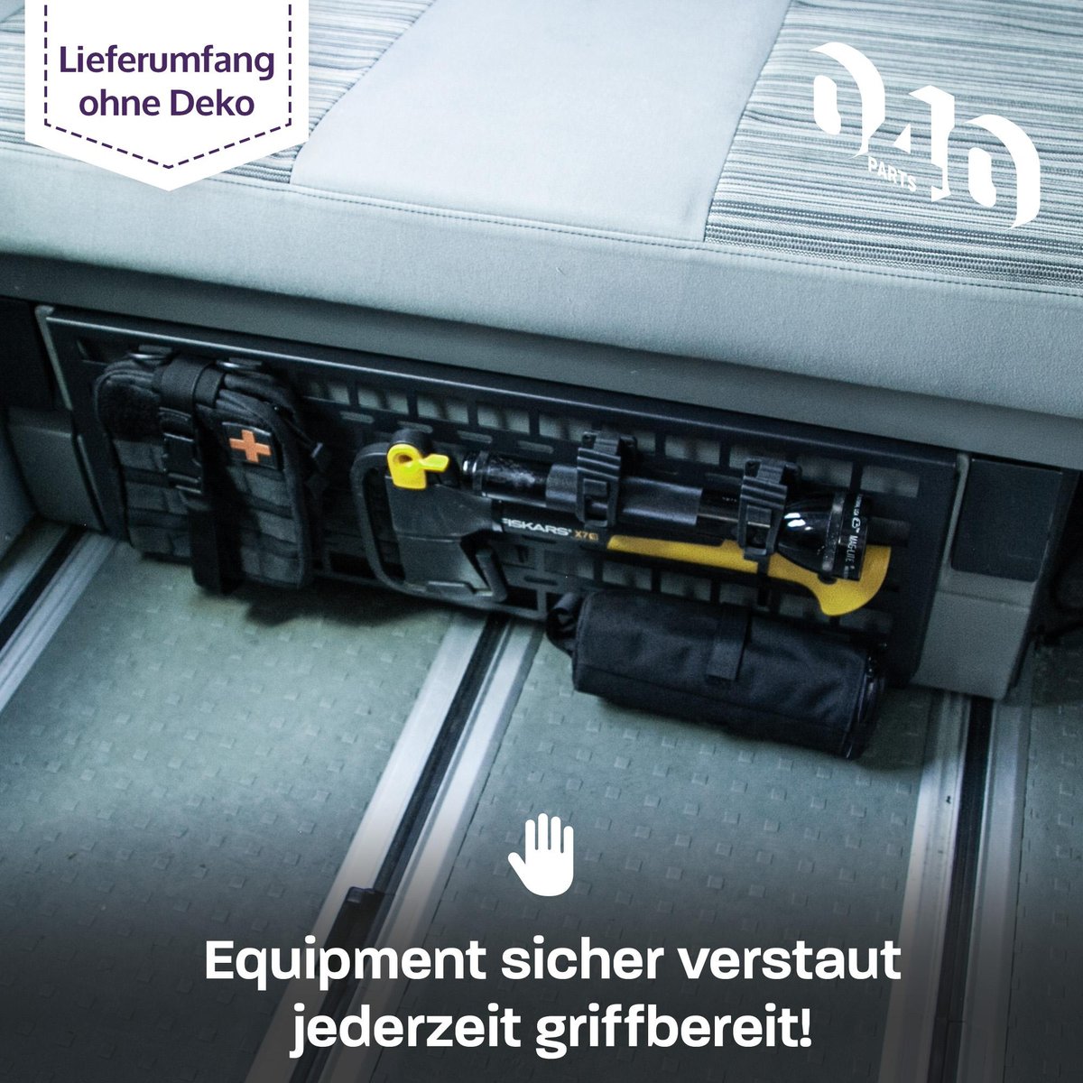 040 Parts Molle Board - VW T5 T6 T6.1