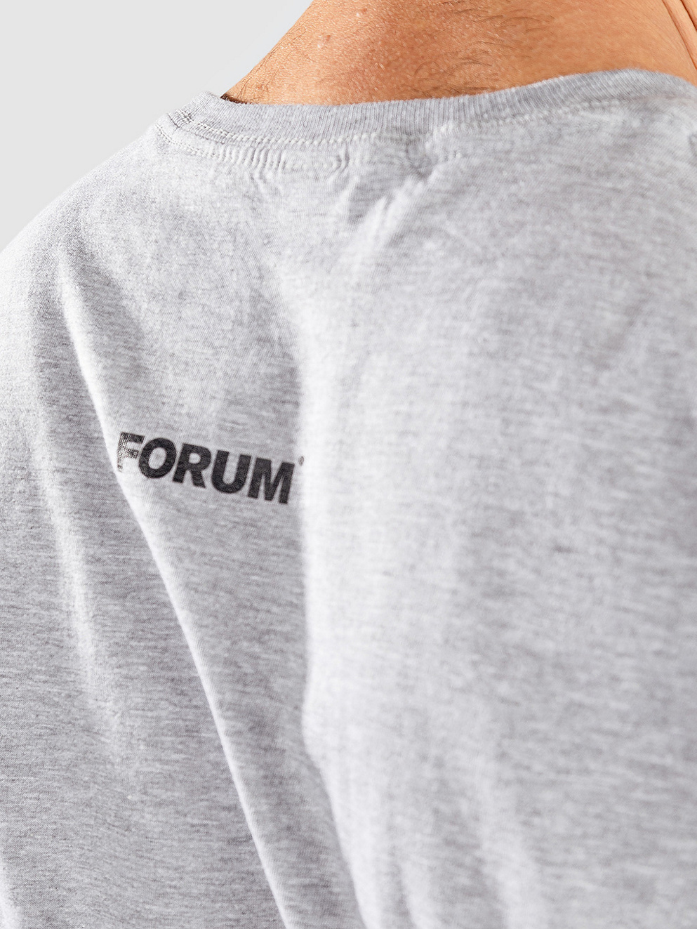 Forum F-Solid T-Shirt heather grey