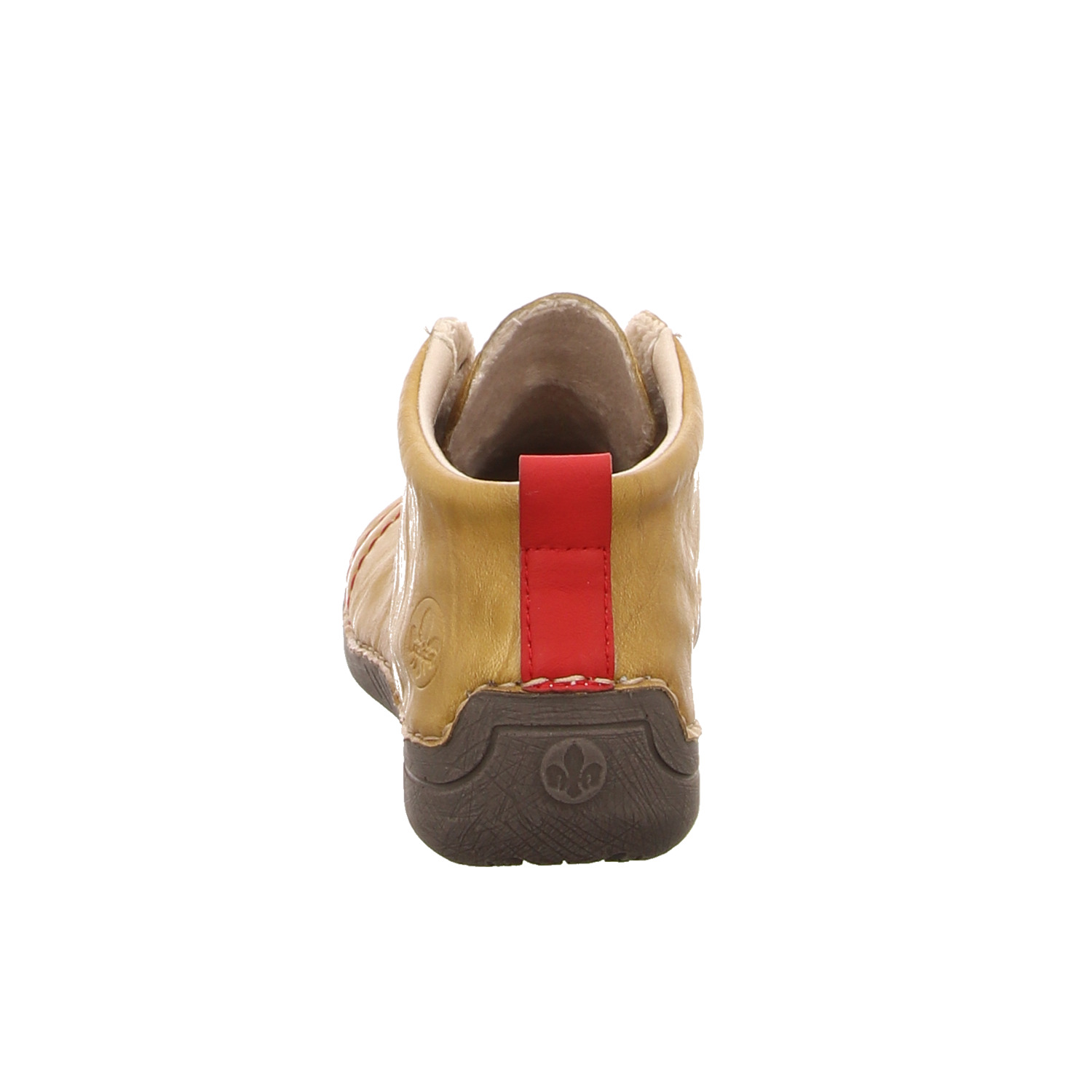Rieker Schnürhalbschuh gelb/orange