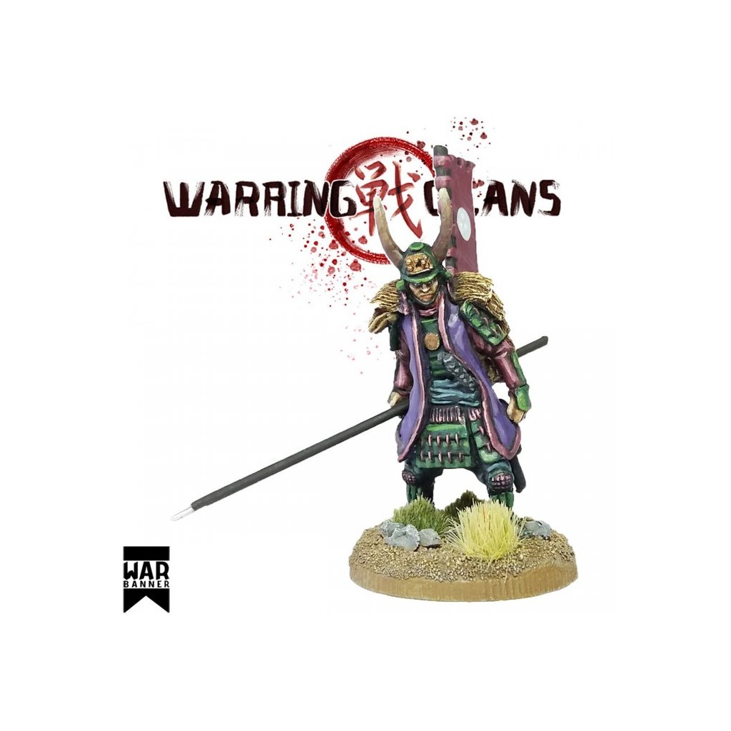 Samurai with Horned Helmet