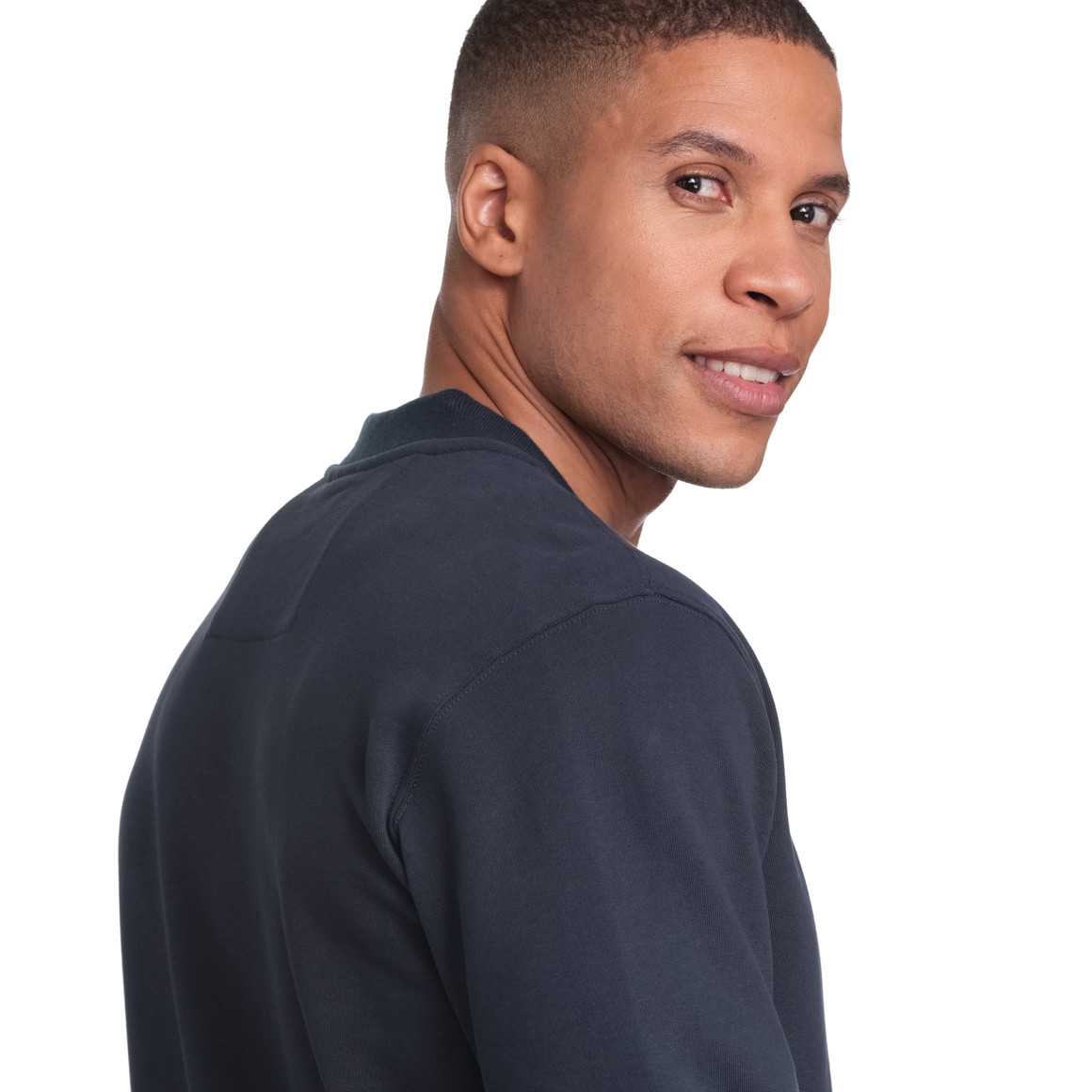 VanVaan Herren Sweatjacke mit Print dunkelblau