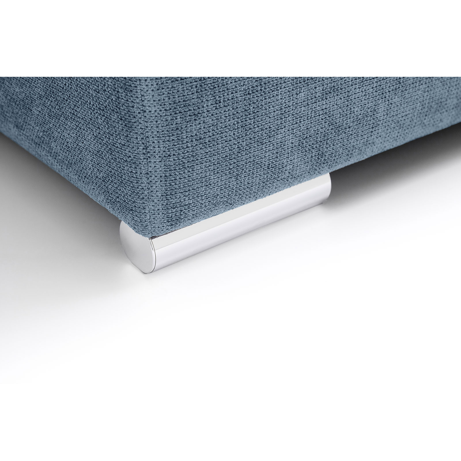 Wohnlandschaft - blue grey - Boxspringfederung - Liegefunktion