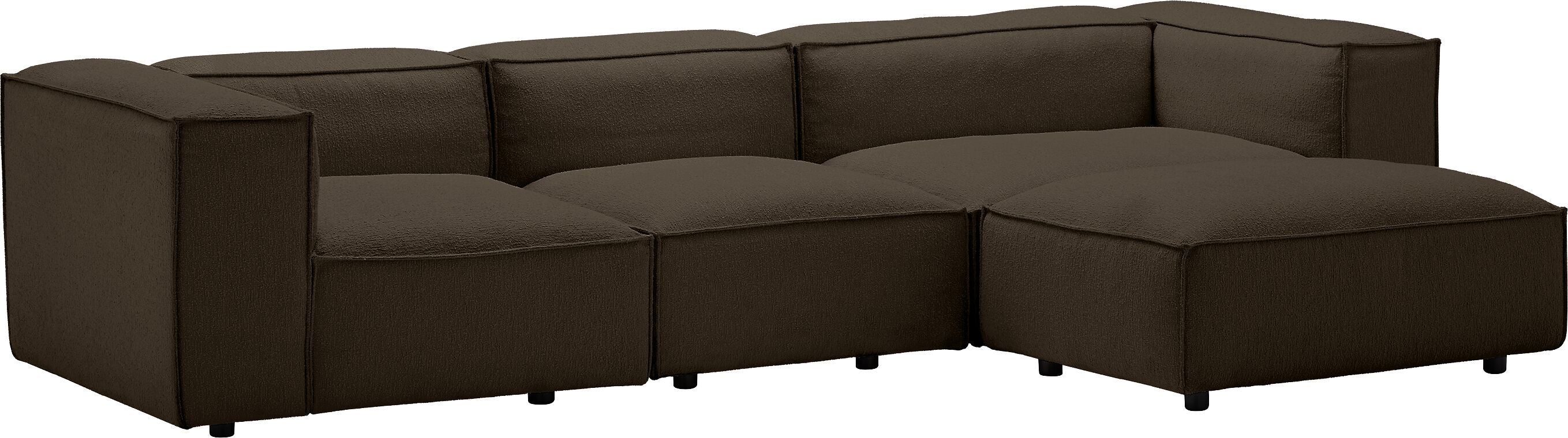 MOOD Ecksofa - Braun / B: 291.0 cm x T: 168.0 cm x H: 65.0 cm