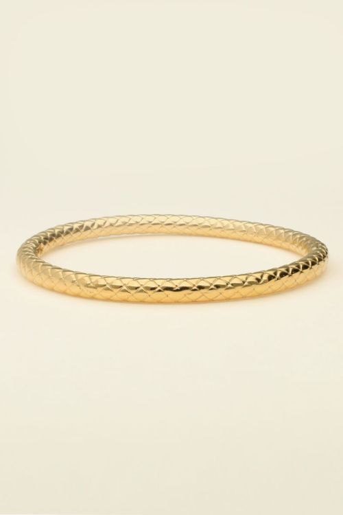 Bangle met geruit patroon