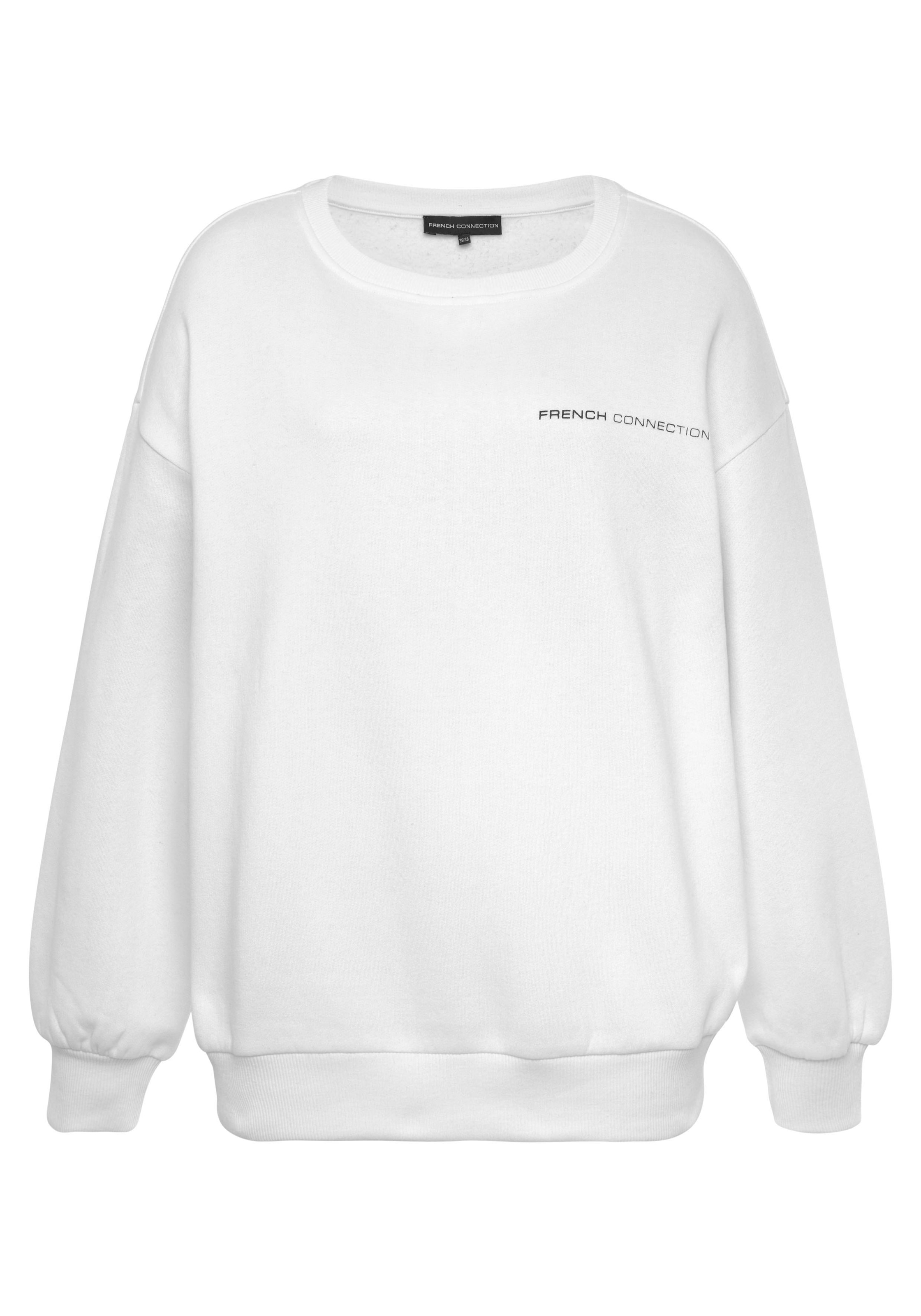 French Connection Sweatshirt , mit Schriftzug auf dem Rücken