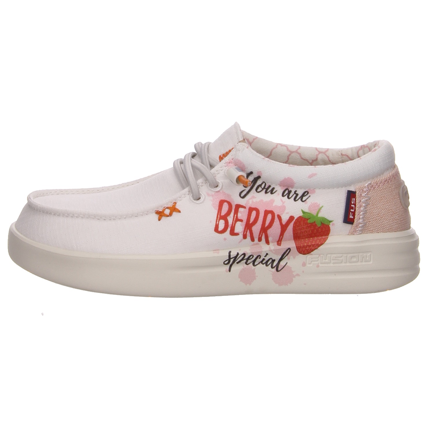 Fusion Sneaker weiß weiss/weiss kombi