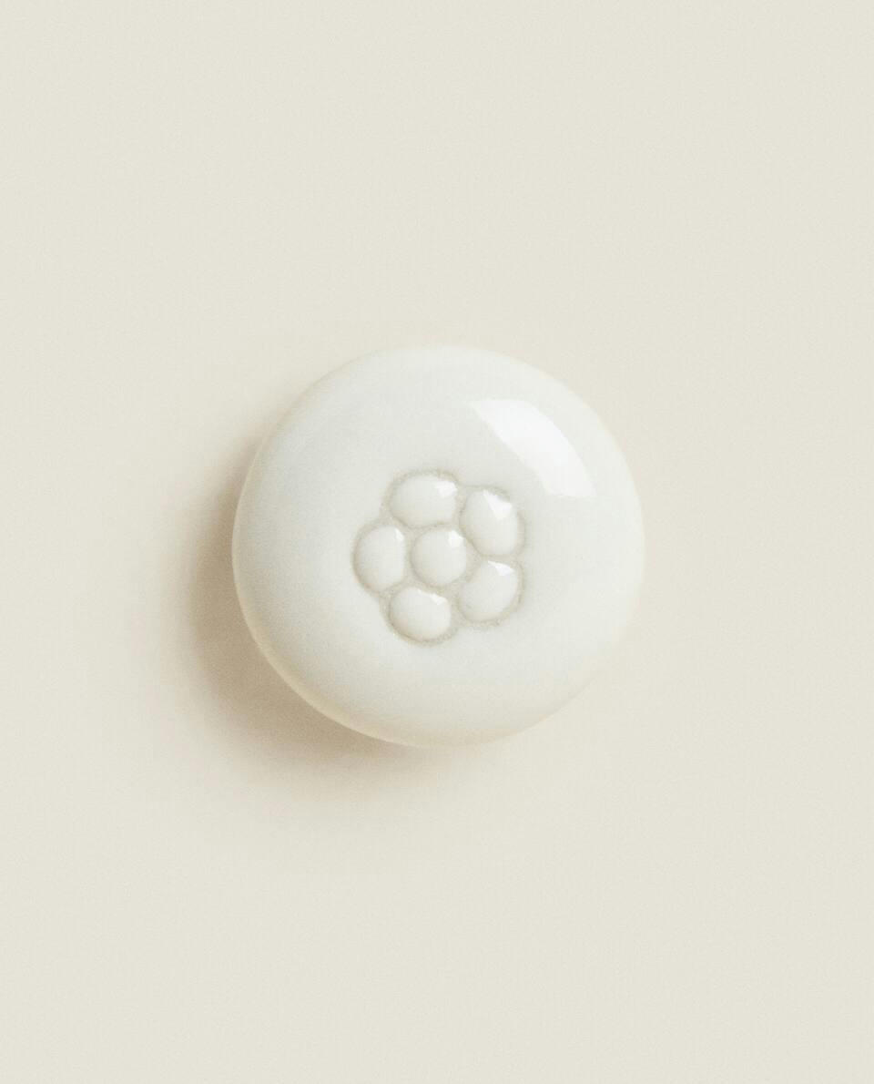 Puxador de porta em formato de flor (pacote com 2)