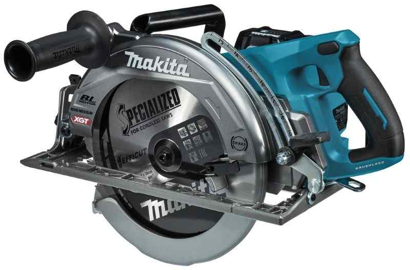 Makita RS002GT101 40 V Max Cirkelzaag 260 mm 5,0 ah accu (1 st), snellader, in doos