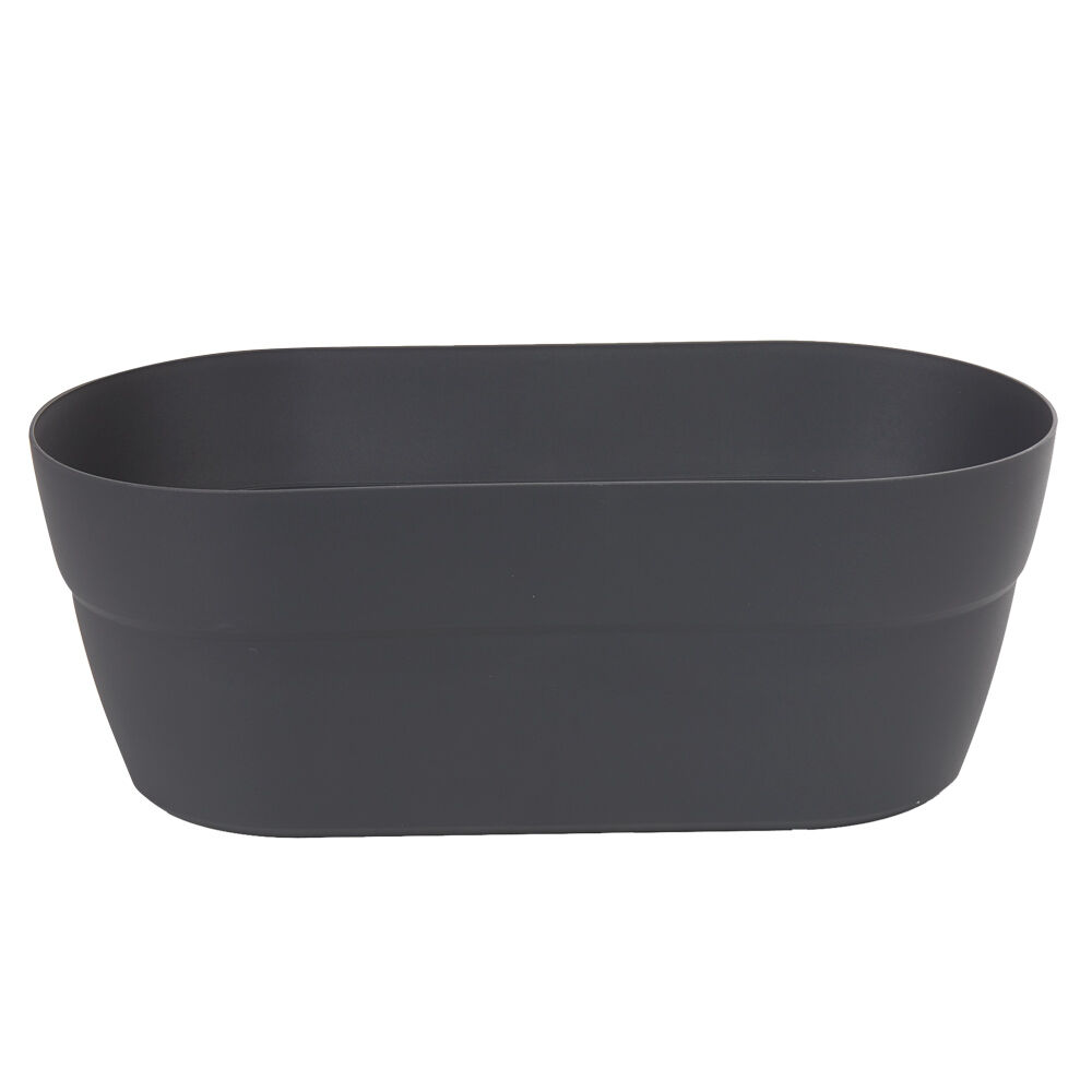 Jardinière cavalière Cancun gris 19,5 L