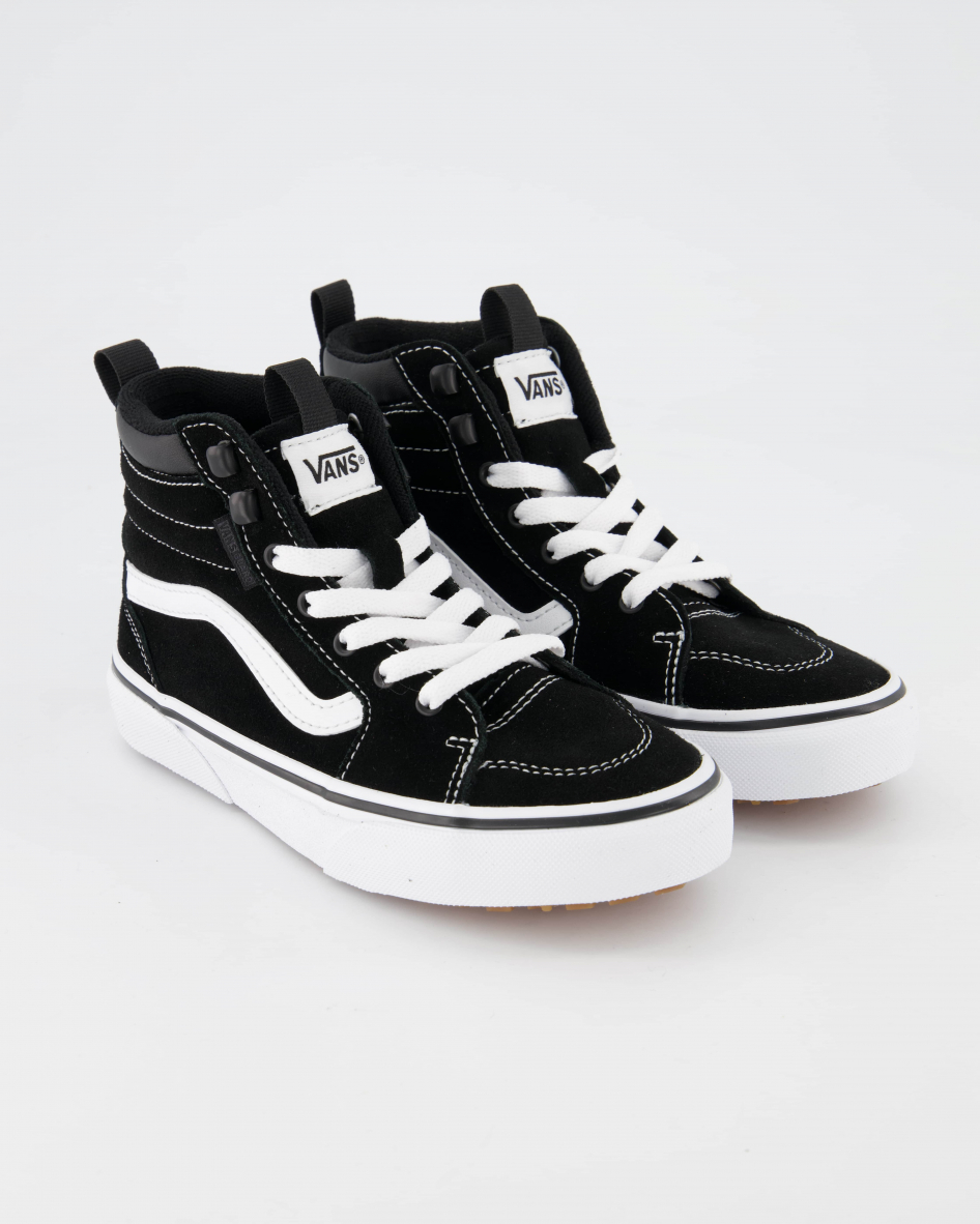 Vans YT Filmore Hi Schnürschuhe in Schwarz