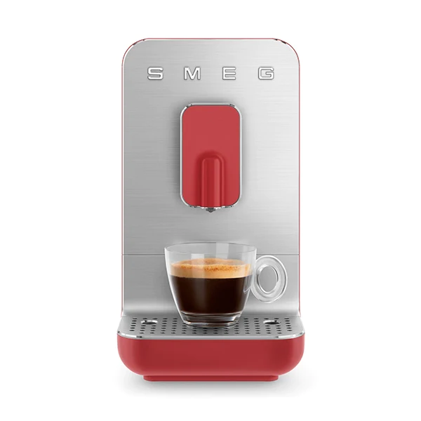 Machine à café avec broyeur 1350 W BCC01RDMEU rouge Smeg