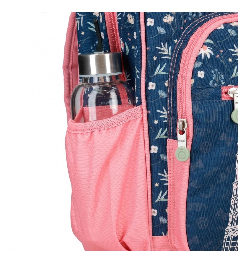 Enso Mochila escolar Ciao Bella 38 cm marinho