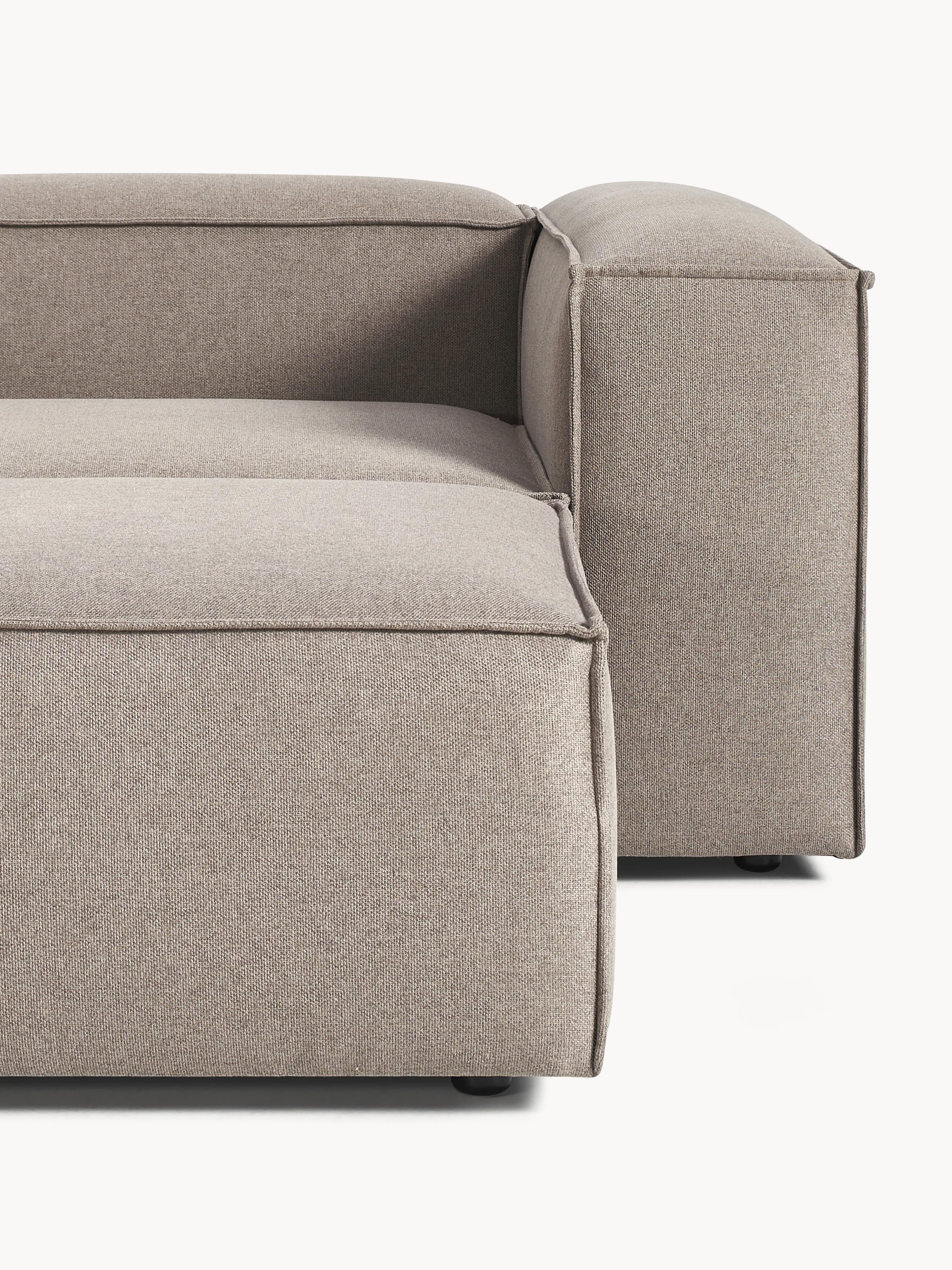Modulaire bank Lennon (4-zits) met poef (links/rechts)