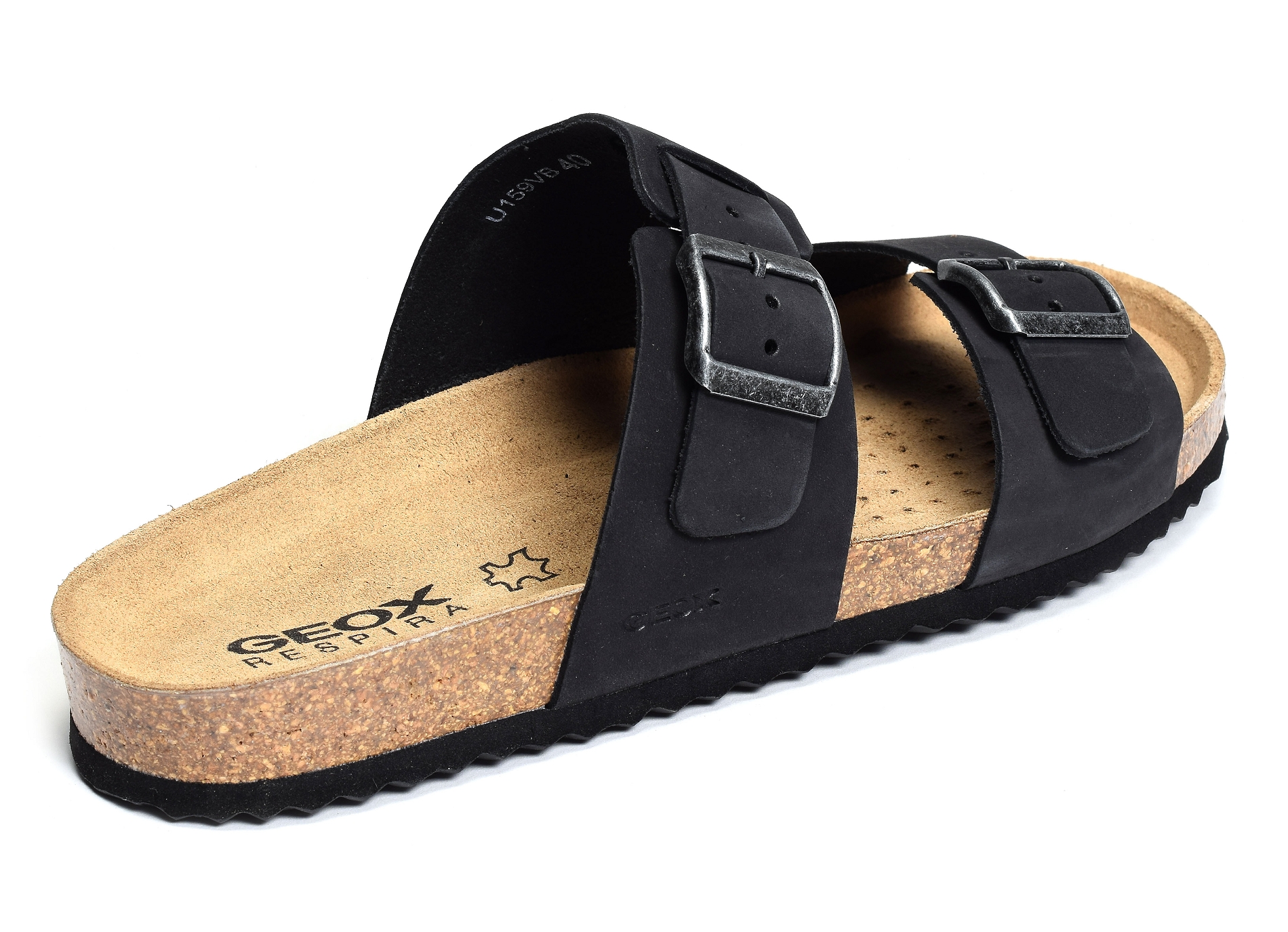 U sandal ghita b noir