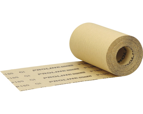 PROLINE GOLD Professionele schuurpapierrol P180 115 mm x 5 m
