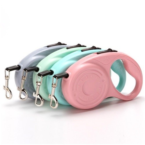 Guia extensível para cães MyPetCare, rosa