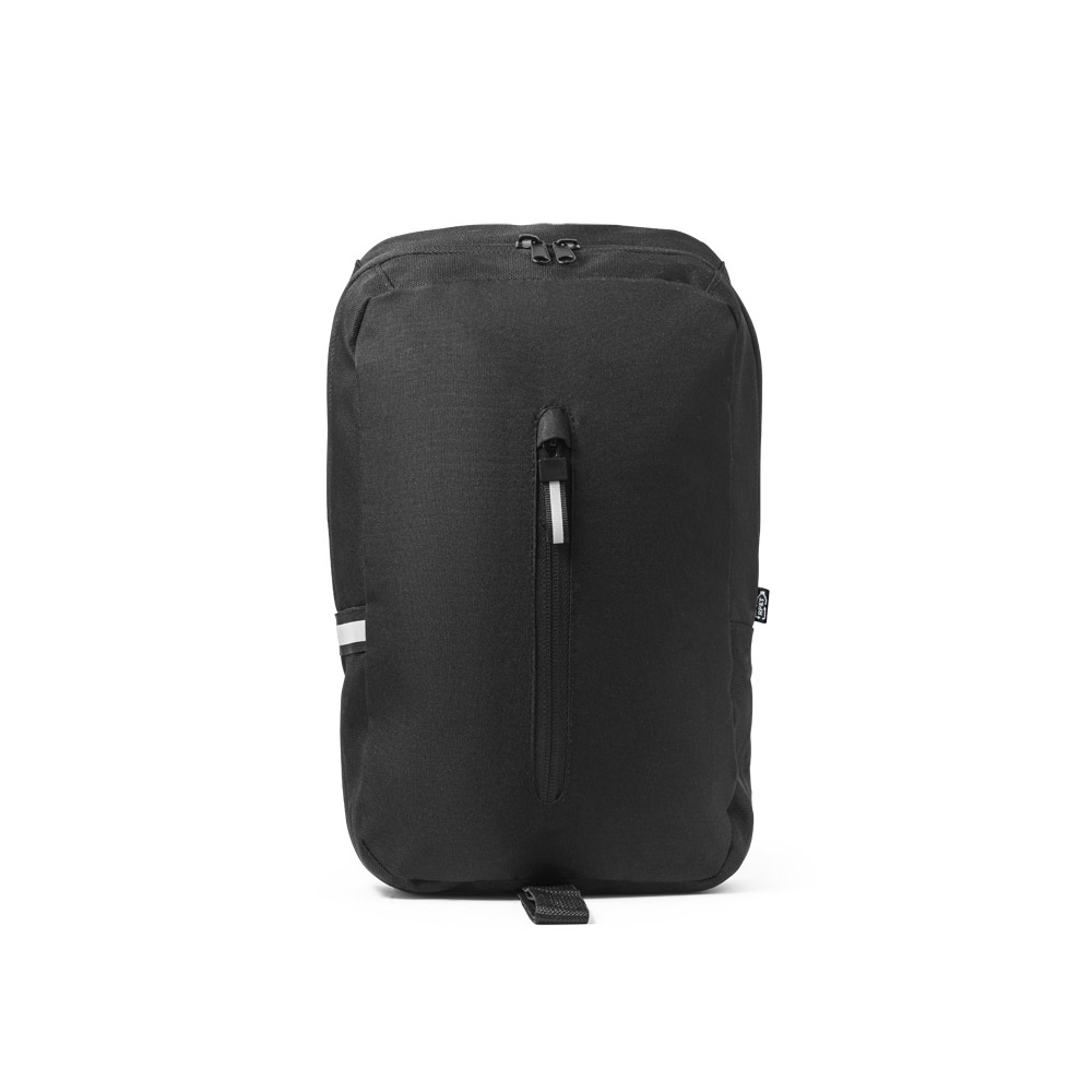 hi!dea 92191 - Sac à dos à sangle unique en 300D polyester recyclé et 600D polyester recyclé, avec doublure en polyester recyclé 210D