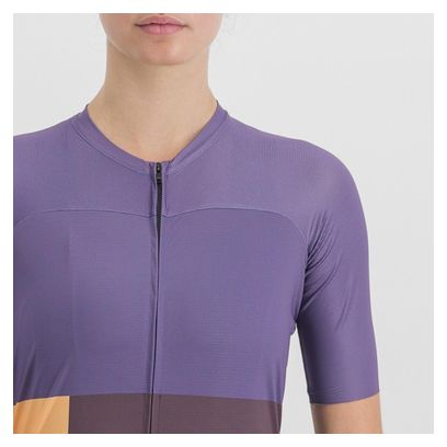 Maillot Manches Courtes Femme Sportful Snap Violet