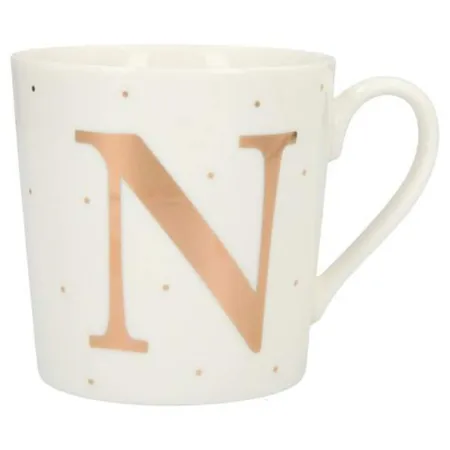 Depesche Porzellan Becher mit Buchstaben - N