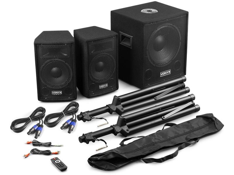 Vonyx PA-System VX0812BT Mobiles Lautsprecherset