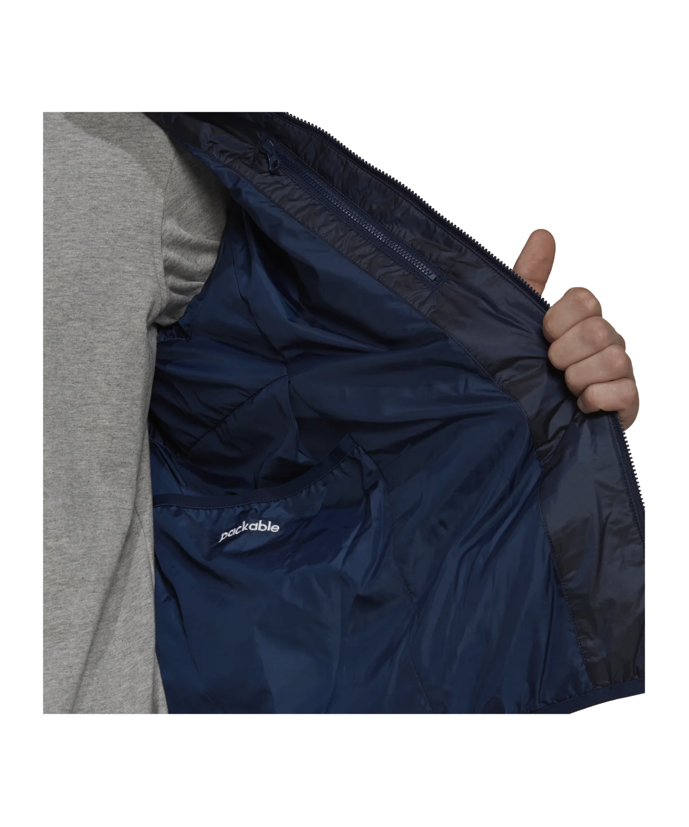adidas Originals Padpuff Stand Jacke Blau