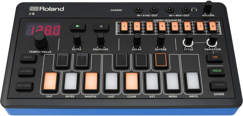 Roland - Aira J-6 - Synthesizer - Professionele Geluiden - Mobiel