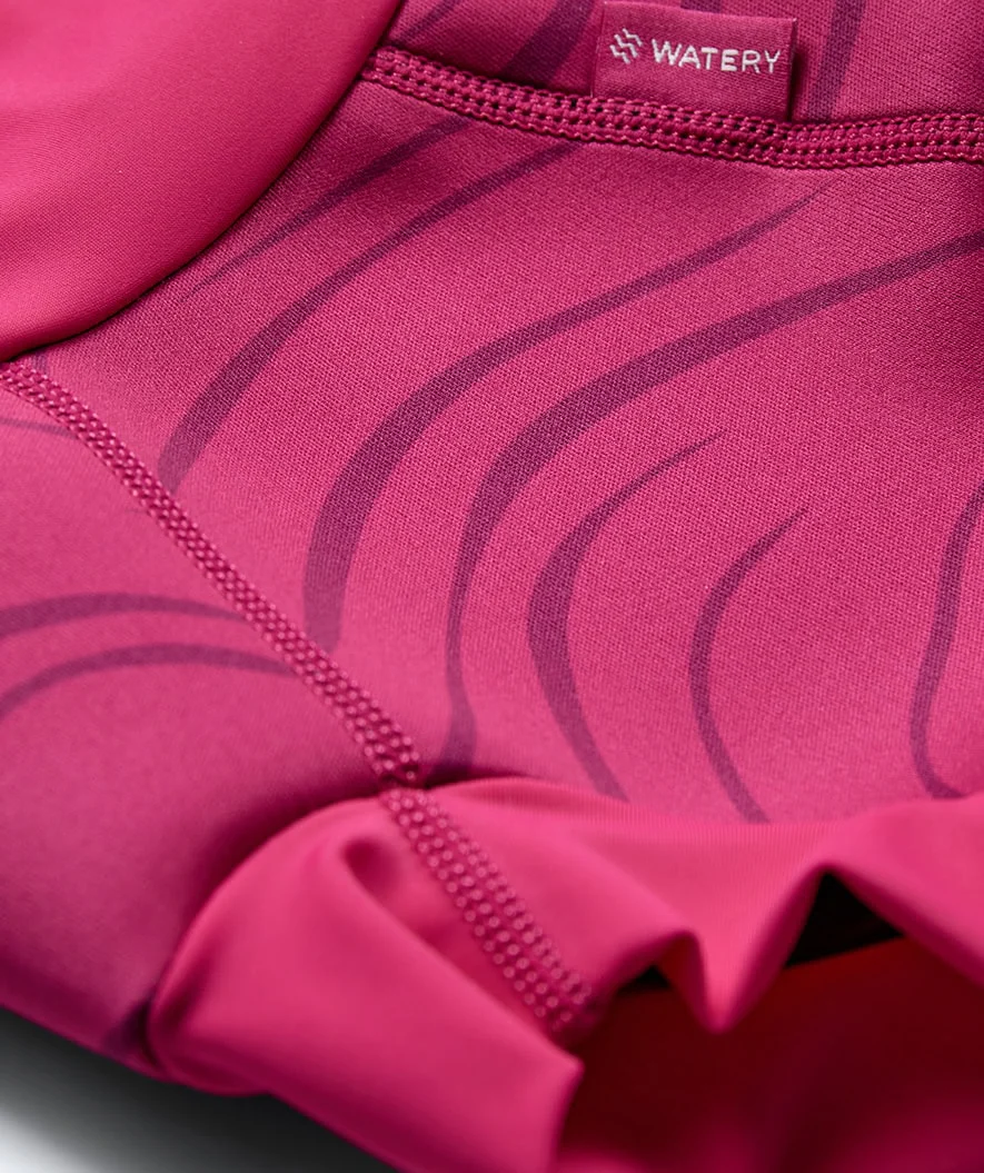 Watery blebadebukser til børn - Neoprene Swim Nappy - Fjord Pink